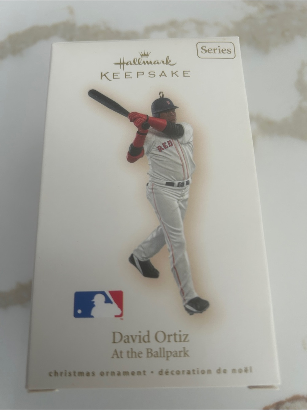 Hallmark Keepsake David Ortiz Baseball Player Ornament NWT